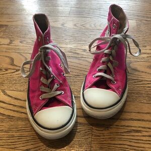 Converse Chuck Taylor All Stars High-Top Sneakers Hot Pink